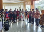 Kabid Penaiszawa Pimpin Kafilah Sumut Pemilihan Duta Qasidah Nasional