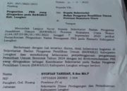 Kepala Sekretariat Bawaslu Langkat Sudah Empat Bulan Kosong