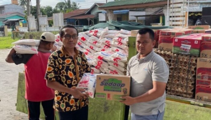 Inalum Serahkan Bantuan Untuk Korban Banjir Buntu Pane Asahan