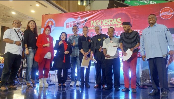 LMK Pelari Nusantara Serahkan Royalti 21 Pencipta Lagu