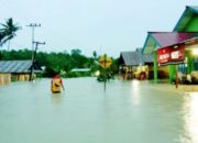 Nias Barat Diguyur Hujan Deras, Sungai Lahomi Dan Moro’o Meluap