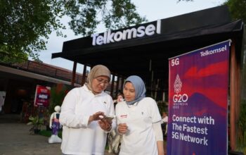 Telkomsel Hadirkan Pemanfaatan 5G di Puncak KTT G20