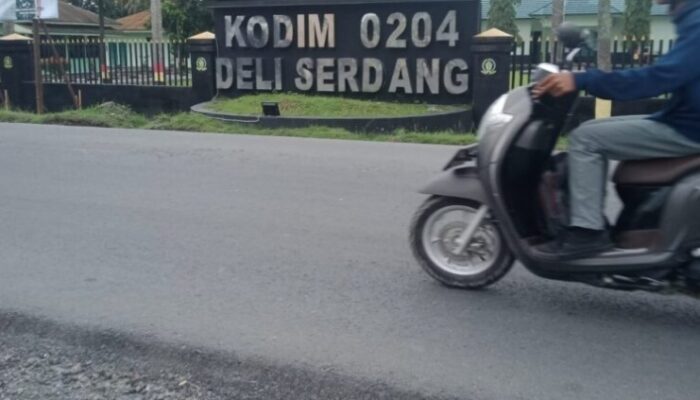 Anggota DPRD Sumut H Akhiruddin LC Apresiasi Perawatan Jalan Di Deli Serdang