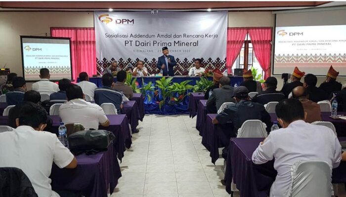 PT DPM Sosialisasi Addendum AMDAL Sebagai Bentuk Keterbukaan Kepada Publik
