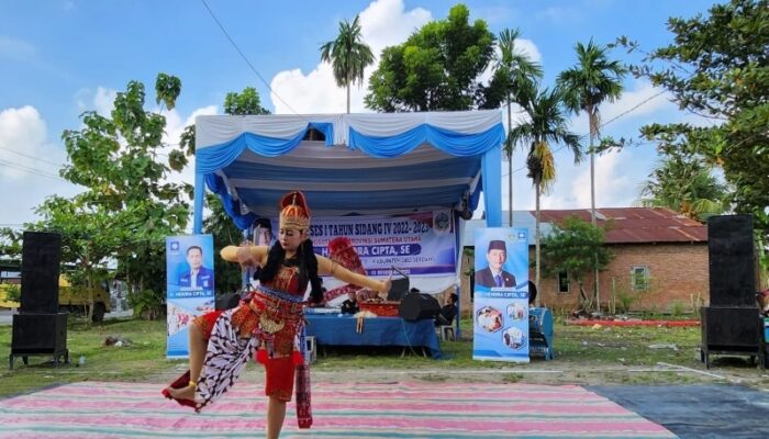 Pagelaran Budaya Nusantara Meriahkan Reses Anggota DPRD Sumut H Hendra Cipta SE Di Hamparan Perak