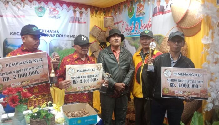 Binaan PDM Coffee Juara 1 Green Bean Sipirok Kopi Festival 2022