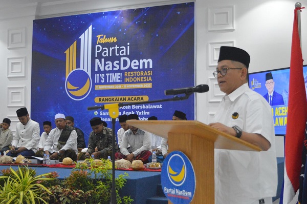 “NasDem Bershalawat” Dalam Rangka HUT Ke-11 Partai NasDem