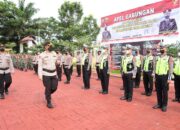 Tanggap Bencana, Polres Simalungun Gelar Apel Bersama Instansi Terkait