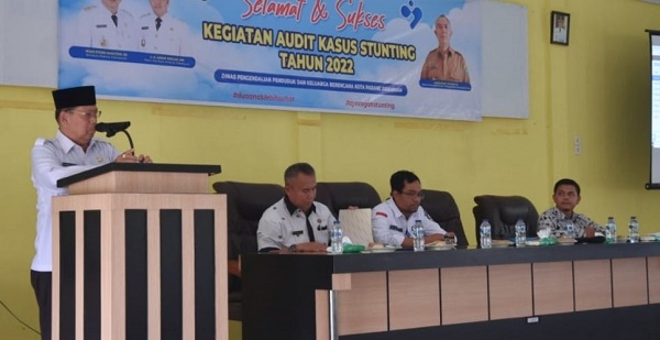 DP2KB Audit Kasus Stunting Di Padang Sidempuan