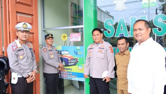 Kapolres Subulussalam Tinjau Kantor Samsat