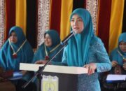 Ayu Marzuki Berikan Pembinaan Gammawar Di Gampong Geuceu Menara