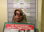 Polres Lhokseumawe Ringkus Empat Pria Dan Satu Wanita, Sita 37 Gram Sabu