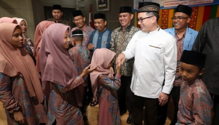 Pj Wali Kota Lepas Kafilah Banda Aceh Ke FASI Tingkat Provinsi