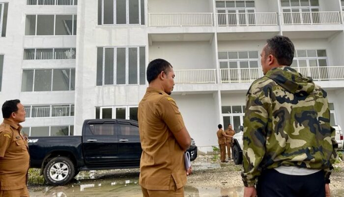 Pj Wali Kota Sabang Tinjau Rumah Sakit Yang Baru Dibangun