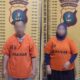 Pasutri YA dan MS terduga pelaku pelaku penipuan dan penggelapan dengan modus investasi ditahan di Polres Simalungun.(Waspada/ist).