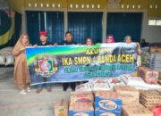 IKA SMPN 4 Banda Aceh Peduli Korban Banjir Aceh Tamiang