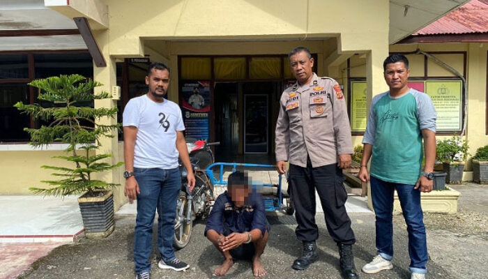 Polsek Langsa Barat<br>Tangkap Pencuri Betor