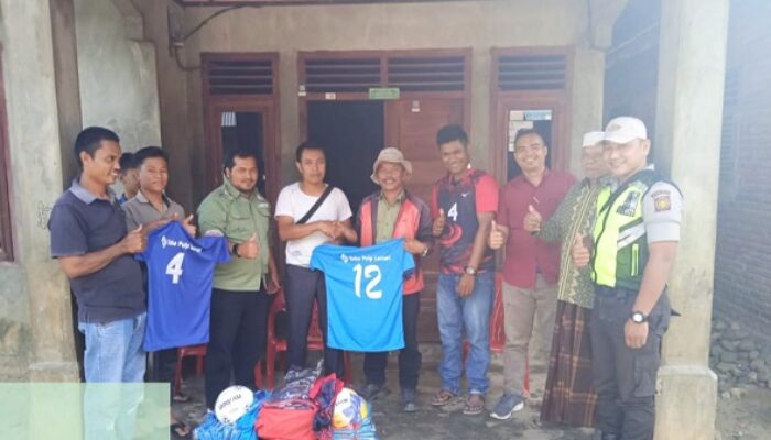 TPL Sumbangkan Alat Olah Raga Ke NNB Angkola Timur