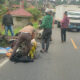 Tim Opsnal Satres Narkoba Polres Padang Sidempuan amankan anak punk dari luar kota yang membawa 14 Kg ganja di Jalinsum Desa Simirik. (Waspada/Ist)