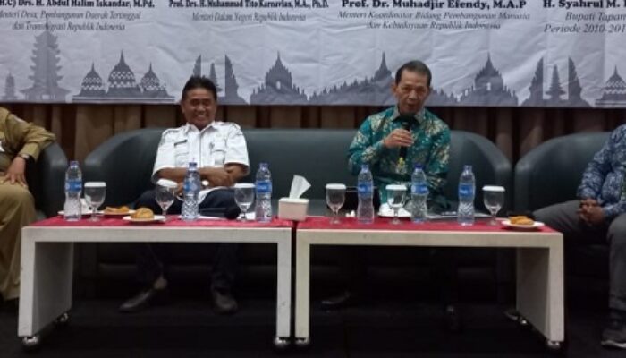 Syahrul Pasaribu Bicara Desa Nasional Bersama 2 Kementerian