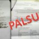 Ilustrasi SK palsu