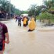 SITUASI banjir di Kecamatan Rundeng, Kota Subulussalam, Senin (8/11), Waspada/Ist