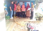 BPBD Lhokseumawe Salurkan Bantuan Logistik Dan Sedia Mesin Sedot Air