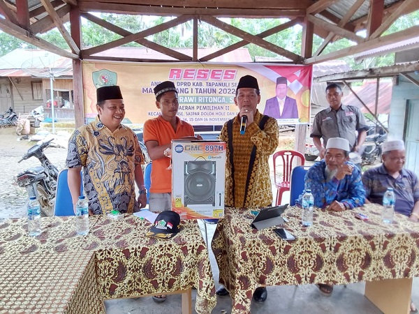 Reses Anggota DPRD Tapsel Rawi Ritonga, Pejabat Publik Pelayan Rakyat Reses Anggota DPRD Tapsel Rawi Ritonga, Pejabat Publik Pelayan Rakyat
