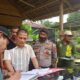 Tim jurusita PN Blangpidie, melakukan pengukuran ulang atau pencocokan, di objek tanah kawasan Dusun Sejahtera, Desa Pante Geulumpang, Kecamatan Tangan-Tangan. Kamis (10/11). Waspada/Syafrizal