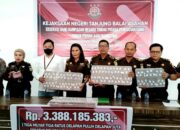 Kejari TBA Eksekusi Rp3,3 Miliar Uang ‘Cuci’ Narkotika