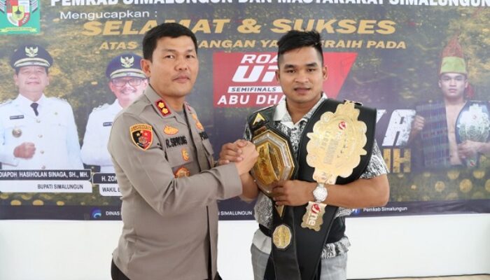 Prestasi Jeka Saragih Diharapkan Jadi Motivasi Pemuda Di Simalungun