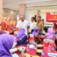 BUPATI Batubara Ir. H. Zahir, M.AP pada sosialisasi perlindungan konsumen dan perluasan akses keuangan daerah di Aula Singapore Land, Kecamatan Sei Balai.Waspada/Iwan Has