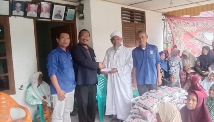 Ketua DPD Partai Nasdem Palas, Santuni Anak Yatim Dan Jompo