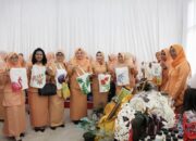 Ketua DWP Disdiksu Kunker Ke DWP Cabdis Kisaran