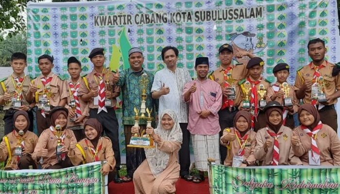 Raicab Kwartir Cabang Gerakan Pramula Kota Subulussalam Berakhir
