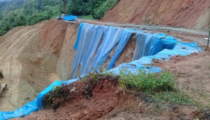 Proyek Rawan Longsor<br>Panyabungan-Natal Rp5,6 M