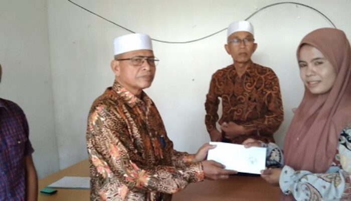 BAZNAS Palas Sudah Salurkan Zakat Kepada Mustahiq Rp1,1 Miliar