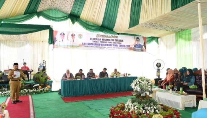 Batang Toru Diharapkan Jadi Kecamatan Terbaik Sumatera Utara