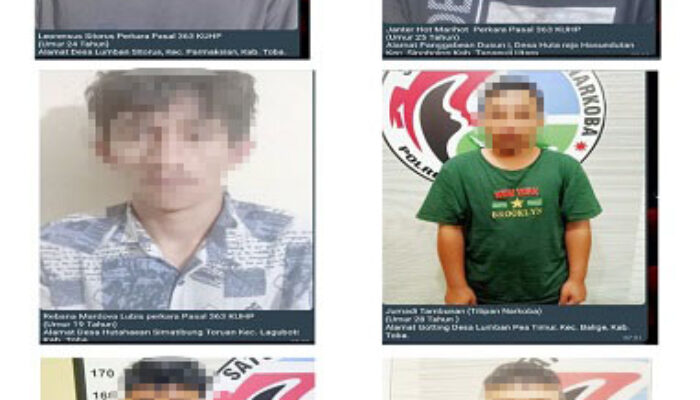 Enam Tahanan Polres Toba Melarikan Diri, Kini Diburu Polisi