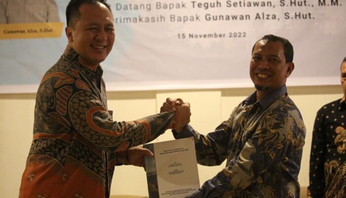 Pisah Sambut Kepala Balai TNBG