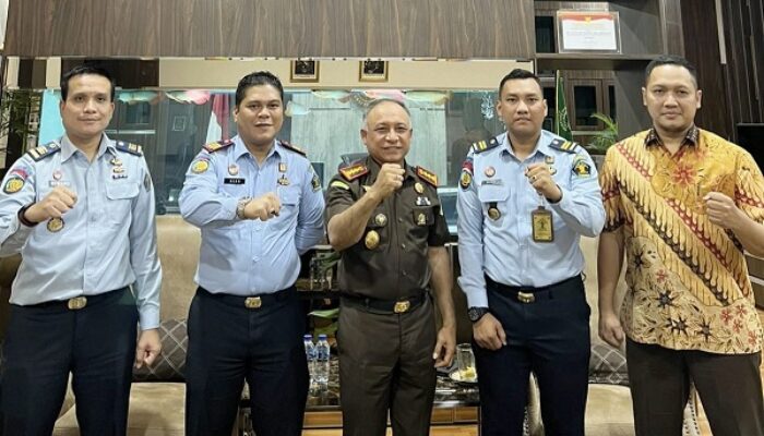 Pererat Silaturahmi, Kalapas Lubukpakam Koordinasi Dengan Kejari Dan PN Lubukpakam