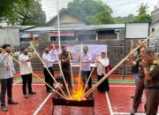 Kejari Sabang Musnahkan Barang Bukti Narkoba