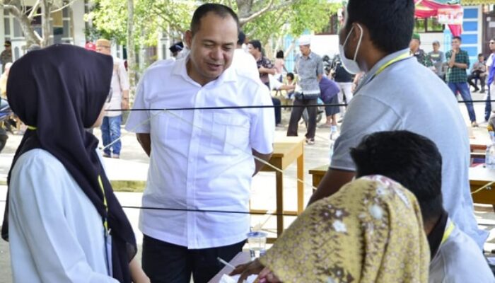 Bupati Zahir: Pilkades Serentak Di Batubara Berjalan Kondusif