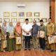 BUPATI Batubara Ir H Zahir, MAP pada pelepasan kafilah asal Kabupaten Batubara mengikuti MTQ VI Korpri Tingkat Nasional Tahun 2022 di Kota Padang, Sumatera Barat. Waspada.id/Iwan Has