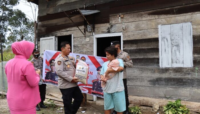 Bansos Polri Disalurkan Di Humbahas