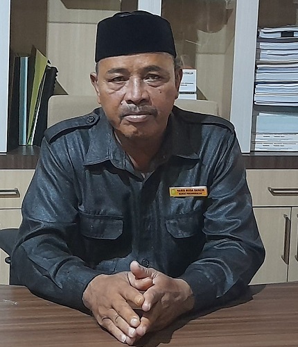 HARIS Muda Bancin, Kepala Mukim Penanggalan. Waspada/Ist