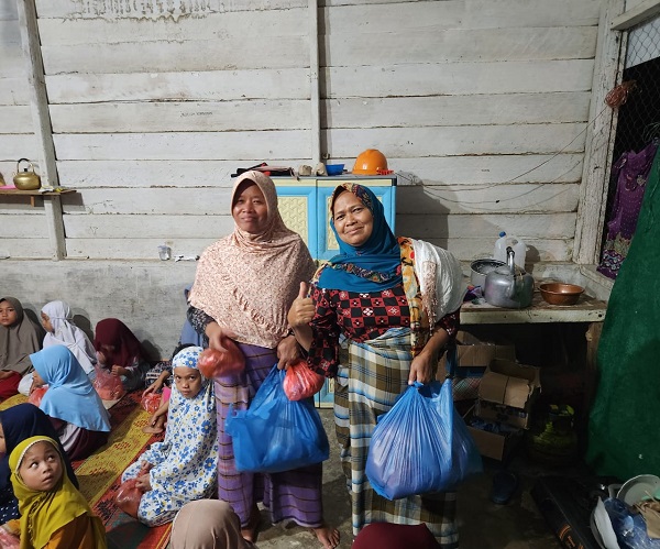 RUMAN Aceh Salurkan Donasi ke Lokasi Banjir Bandang Aceh Tenggara