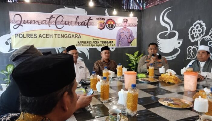 Kapolres Aceh Tenggara Silaturahmi Bersama Toga Dan Tomas
