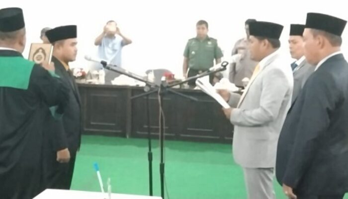 Muhammad Yasin Harahap Dilantik Jadi Anggota DPRD Palas