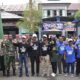 Pj. Wali Kota Langsa diwakili Asisten II Pemko Langsa, Ali Musafah, SE bersama Kepala Cabang Dinas Pendidikan Wilayah Kota Langsa Drs. Muhammad Daud, MM, Kepsek SMAN 3 Langsa, Rusli, SAg saa5 peringatan HUT ke-32 SMA Negeri 3 (Smantig) Kota Langsa. Waspada/dede